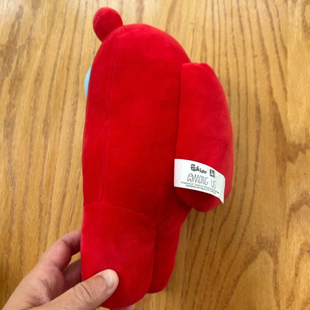 Among Us Toikido Red Crewmate Plush 12” Stuffed Toy Animal Devil Horns